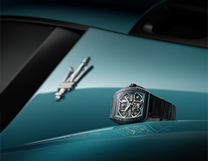 Maserati and Bianchet unveil UltraFino Flying Tourbillon