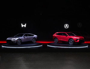 Honda hybrid sedan and Acura SUV prototypes previewed